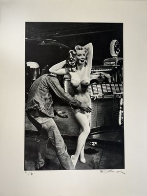 Christian LOUIS (1952). Pin-up.