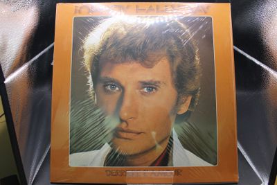 Vinyle Johnny Hallyday "Derrière l'amour"