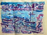 a picture of a painting on a piece of paper