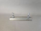 a metal object that is sitting on a table