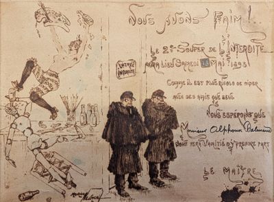 Maurice NEUMONT (1868-1930) "Nous avons faim !"