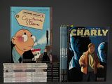 two books are sitting on a table next to each other