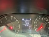 a close up of a car dashboard with a speedometer
