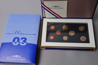 MONNAIE DE PARIS Série de pièces françaises courantes, 2003 - Photo 1