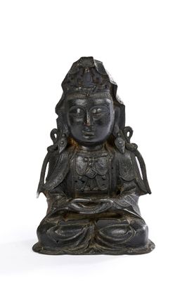 une image représentant une statue de Bouddha sur fond blanc