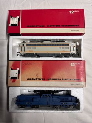 JOUEF – Ho – Lot de 2 locomotives dont BB 13001 SNCF en livrée bleue R - Photo 1