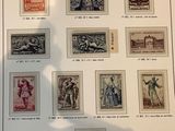 a picture of a book with a bunch of stamps on it