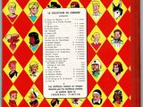 a red and yellow book with cartoon characters on it