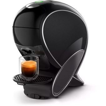 gros plan d'une machine à café avec une tasse de café