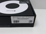 an image of a black and white box with a white disc in it