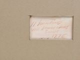 an old picture of a box with a label on it