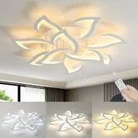 lot de 3 Plafonniers Led Blanc -Lampe de Plafond Moderne ave…