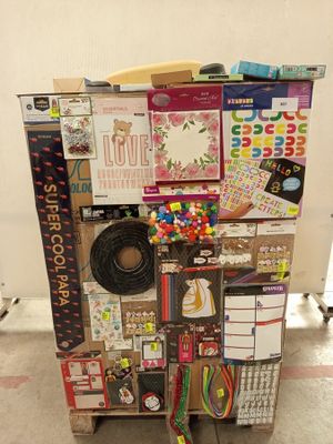 lot de 6 cartons de loisirs créatifs comprenant des stickers…