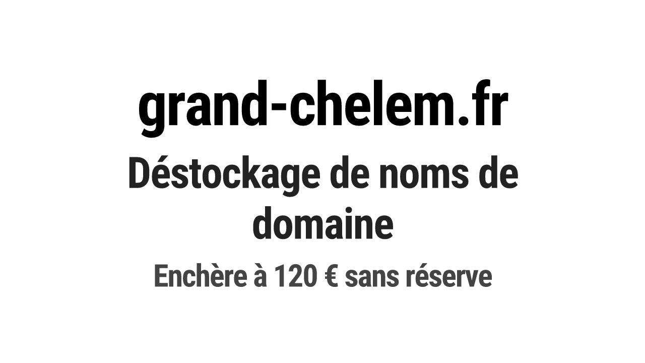 Destockage & Invendus
