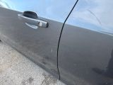 a close up of a door handle on a car