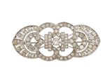 an antique diamond broochle