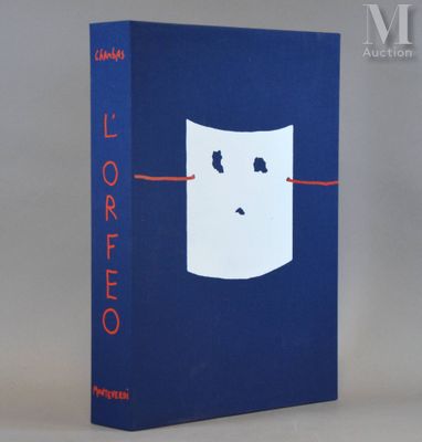 une image représentant un livre bleu sur lequel figure un visage blanc