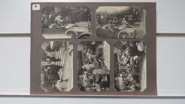 Aubusson : Voyage de M. Poincaré : lot de 10cpa (série complète)....