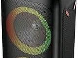 une image représentant une enceinte portable surmontée de deux haut-parleurs