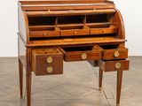 an image of a desk with drawers and drawers on it