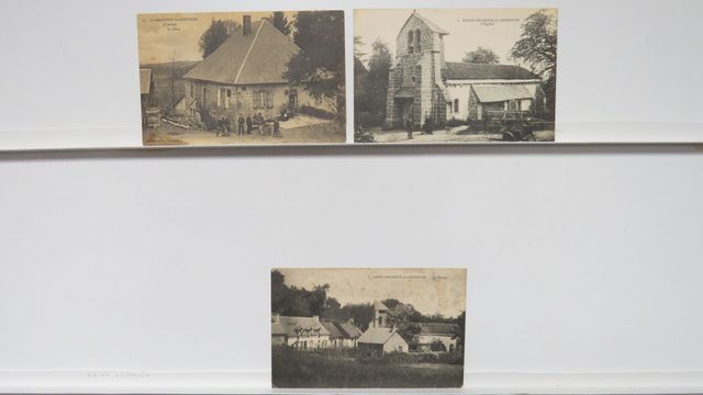 St-Oradoux-de-Chirouze : Lot de 3cpa : La Gâne. Carte très rare !...