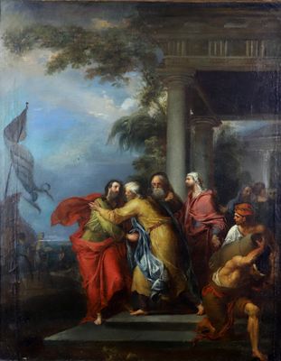 Ecole bolonaise fin XVIIème - début XVIIIème siècle, St Paul…