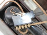 a close up of an old type of electrical device