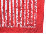 an image of a red and white picture of an american flag
