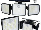 projecteur LED à énergie solaire avec détecteur de mouvement