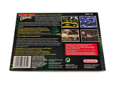 a back cover of a video game on a white surface