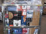 a shopping cart that has a lot of items in it