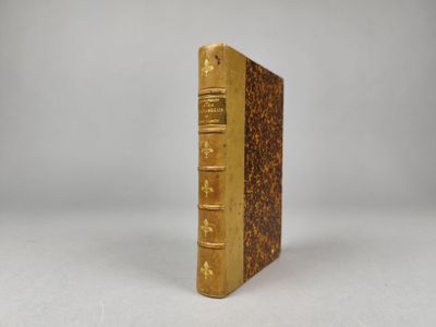 un vieux livre posé sur une surface blanche