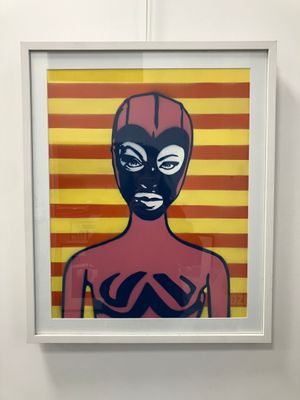 OZI (1963). Sans titre, 2013. Technique mixte sur papier, si…