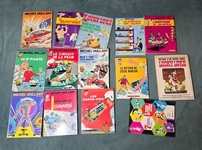 Plusieurs livres pour enfants sont disposés sur une surface bleue
