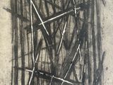 une image d'un dessin en noir et blanc sur une feuille de papier