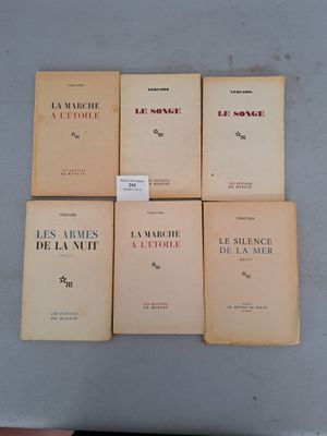 Editions de Minuit - VERCORS, 6 volumes : - Photo 1