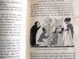 un livre ouvert avec la photo d'un homme et d'une femme