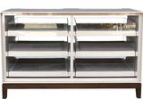 an image of a display case with a bunch of food in it