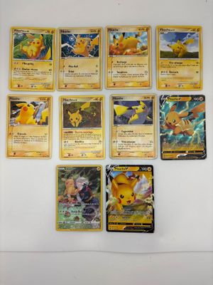 Lot de 9 cartes à collectionner Pokémon