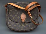 Sac à bandoulière Louis Vuitton en toile Monogram et cuir