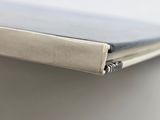 a close up view of a book on a table
