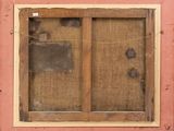 a picture of a window with a wooden frame on it