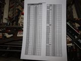 a picture of a sheet of paper with a lot of numbers on it