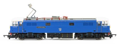 a blue train that is on the tracks on a white background