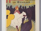 a poster advertising a concert in the moulinn rougee ball