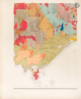 [CARTE GÉOGRAPHIQUE] EVERETT, Arthur. / Victoria. Department…