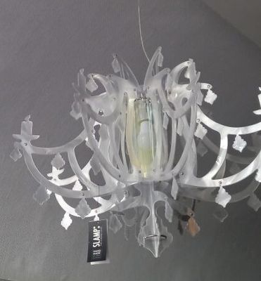 SLAMP : lustre modèle GINETTA designer Nigel Coates. Fabriqu…