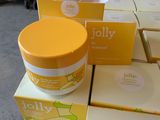 many boxes of jellyy creams on the table