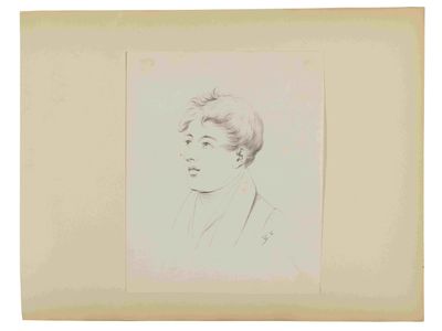 ARTISTE INCONNU, CIRCA 1810 Portrait d'un jeune homme
