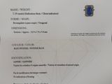 a close up of a piece of paper with a diamond on it
